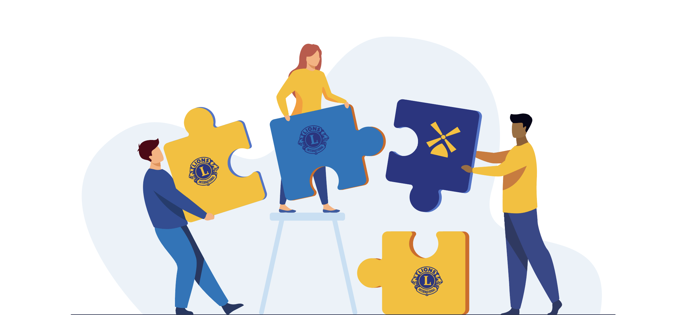 Activities sind Teamarbeit, Spenden sammeln, Zeit spenden