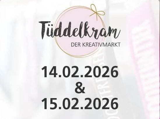 Plakat für Tüddelkram 2026