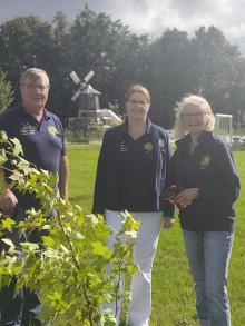 Dieke, Nicole und Jutta auf dem Foto