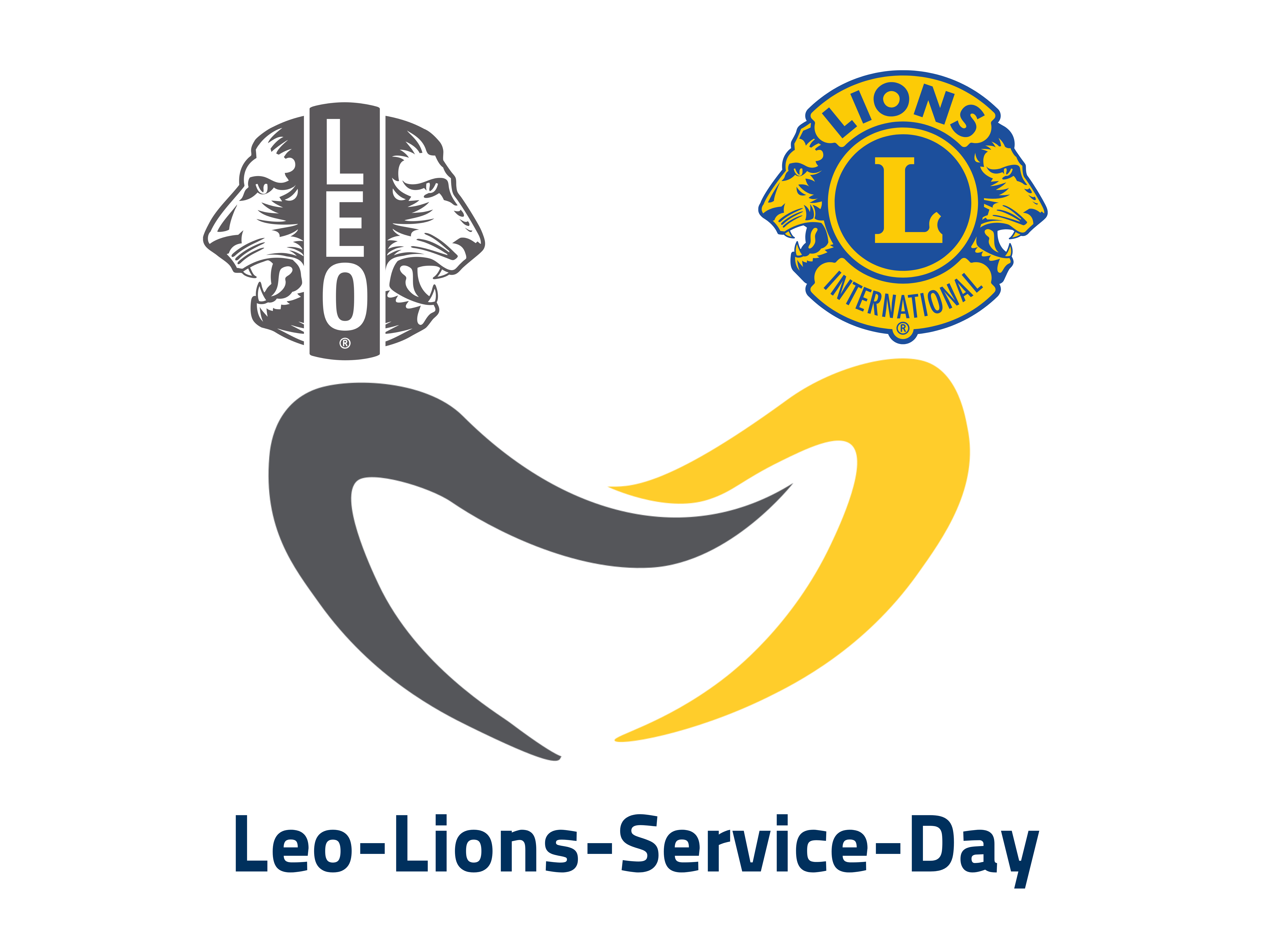 Logo symbolisiert ein Herz aus Leo- und Lions-Logo
